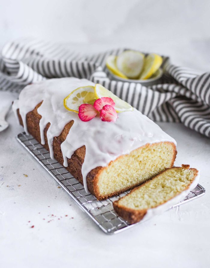 Glazed Lemon Drizzle Cake